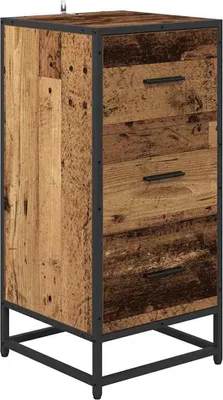Image de Buffet Bois ancien 35,5 x 35 x 76 cm