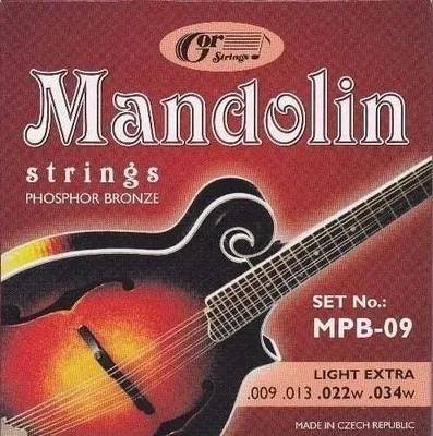 Produktbild von Gorstrings MPB-09 Mandoline Saiten