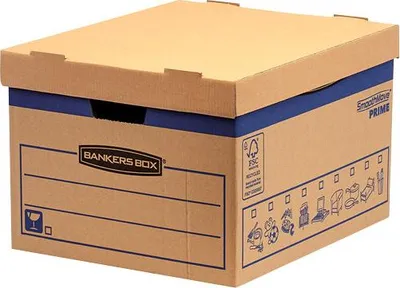 Zdjęcie produktu dla Fellowes 6204001 Fellowes BANKERS BOX Umzugskarton SmoothMove FastFold, 47 l