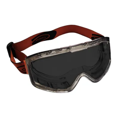 Produktbild von Vollsichtschutzbrille schwarz getönt, für Brillenträger