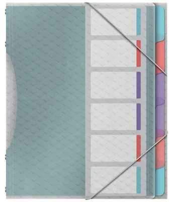 Produktbild von Esselte Ordnungsmappe Colour'Ice A4 PP 6 Fächer