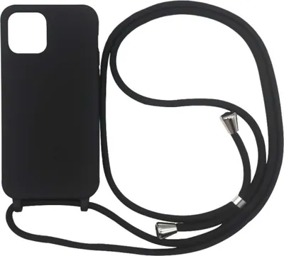 Zdjęcie produktu dla Etui Smartphonica iPhone 13 ze smyczą - czarny
