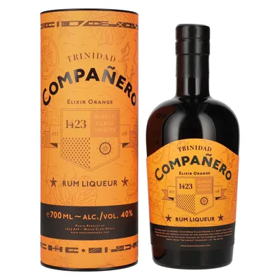 Produktbild von Compañero TRINIDAD Ron Elixir Orange 40% Vol. 0,7l in Geschenkbox