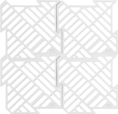 Zdjęcie produktu dla Zestaw mat pod zlewozmywak Happy Sinks – naturalna biel – 4 szt.