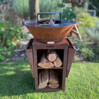 Produktbild von ASH - Phoenix - Plancha Barbecue - Cortenstahl