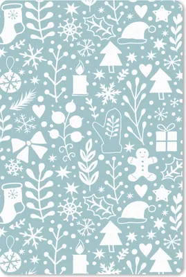 Produktbild von MuchoWow® Mauspad Mousepad Winter - Schnee - Muster - Weiß 40x60 cm - Mousepads - Maus Mat - Pad - Mausunterlage - Schreibtisch Accesoire