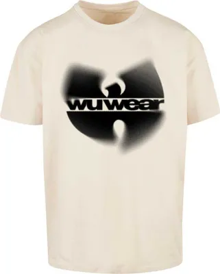 Immagine prodotto di Wu-Wear WU Wear Uomo - Logo sbiadito - Tee oversize sabbia - M