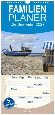 Produktbild von Familienplaner 2027 - Die Seebäder 2027 mit 5 Spalten (Wandkalender, 21 x 45 cm) CALVENDO