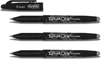 Produktbild von Pilot - Rollerpen Pilot Frixion BL -Fr7 M 3st Black | Blasen Sie ein 3 Stück