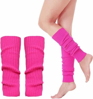 Produktbild von Damen Beinwärmer, gestrickt – Lange und warme Beinmode für den Winter
