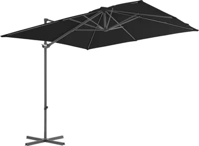 Imagen del producto de vidaXL Parasol para jardín con estructura de acero, 250x250 cm, color