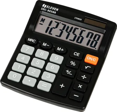 Zdjęcie produktu dla Eleven Office calkulator SDC805NR black