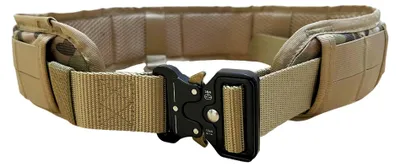 Immagine prodotto di Cintura tattica in nylon MOLLE con fibbia metallica, Partizan Tactical Belt2, camouflage