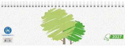 Produktbild von Querkalender 29,7x10cm 1 Woche auf 1 Seite UWS Kalendarium 2027 Packung mit 20 Stück