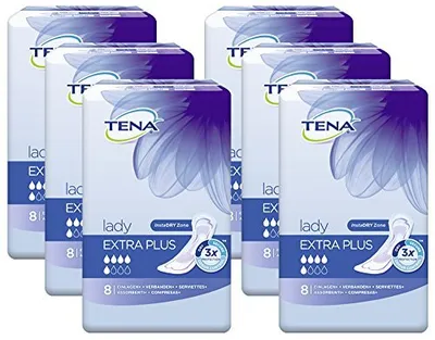 Produktbild von Tena Lady Extra Plus für ein trockenes und sicheres Gefühl 6er Pack