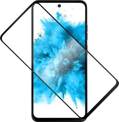 Produktbild von Gehärtetes Glas für Motorola Moto G15 / Power, Fixed Full Cover 2.5D Tempered Glass, Schwarzen Rahmen