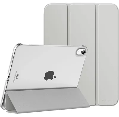 Image de Étui de protection pour iPad 11e génération, 11 pouces, modèles 2025 et 10e génération, 10,9 pouces, modèles 2022, transparent, couleur argent