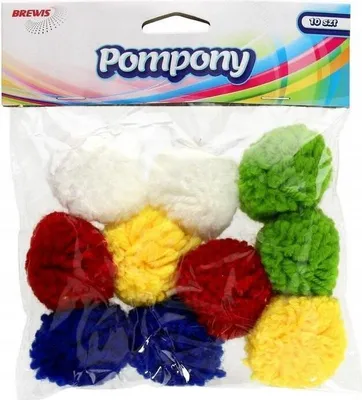 Immagine prodotto di Pompon soffici da 40 mm 6 pezzi