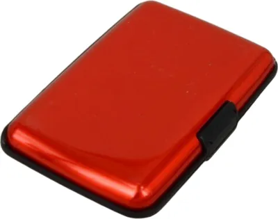 Produktbild von Wasserdichtes Aluminium-RFID-blockierendes Geschäfts-ID-Kreditkartenetui Tasche Schwarz