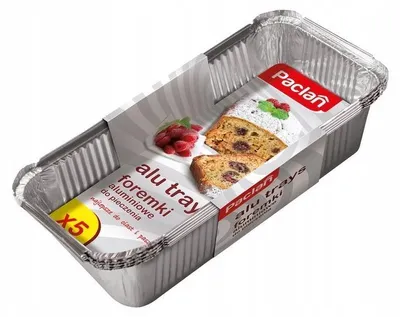 Produktbild von Paclan Aluminiumformen 5 Stück 137240
