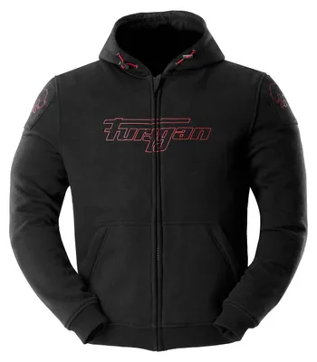 Image de Furygan Jacket Livio X Polyamide Black-Red