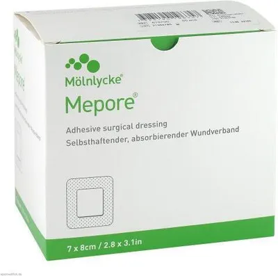 Produktbild von MEPORE Wundverband steril 7x8 cm