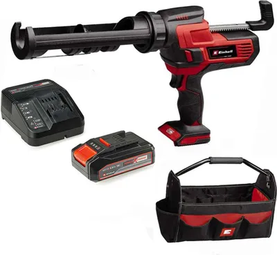 Produktbild von Einhell Kartuschenpistole TE-SG 18/10 Li 18V + Akku 2.5 Ah + Ladegerät + Bag