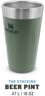 Obrázek produktu pro Stanley Beer Pint, 0,47 l, Zelená, Nerezová ocel, 0,75 h, 4 h, 87 mm