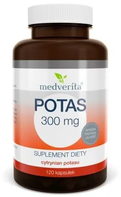 Image de Medverita Potassium 300 mg 120 gélules
