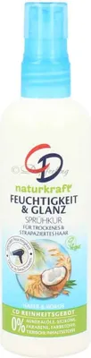 Produktbild von CD Naturkraft Feuchtigkeit & Glanz Sprühkur für trockenes & strapaziertes Haar 150 ml
