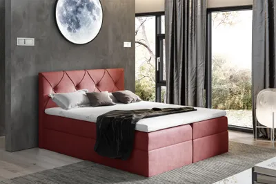 Produktbild von Boxspringbett Schlafzimmerbett LEWIS 180x200cm in div. Farbvarianten