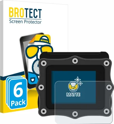 Produktbild von 6x BROTECT Schutzfolie für Shearwater Perdix 2 Displayschutz Displayschutzfolie Folie Matt Entspiegelungsfolie