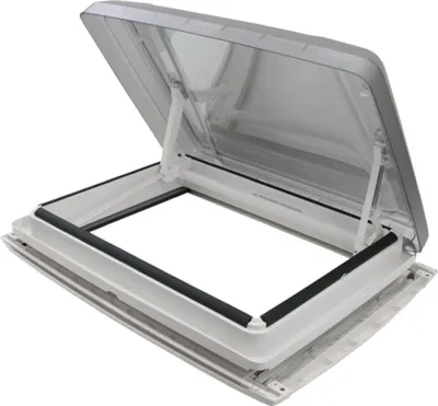 Zdjęcie produktu dla MPK VisionStar L pro przyciemniane panoramiczne przezroczyste okno dachowe wyłazu dachowego 70 x 50 w kolorze białym sygnałowym