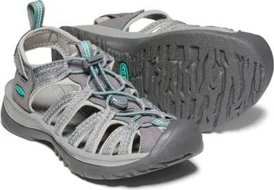 Produktbild von Keen Whisper Medium Grey/Peacock Green Größe EU 39