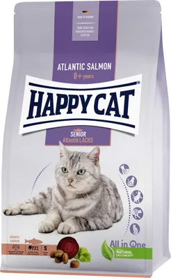 Immagine prodotto di HappyCat 1,3kg Senior Salmone Atlantico