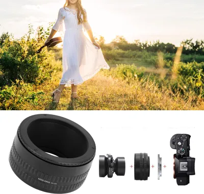 Produktbild von NEWYI M58-M58 36-90 mm Kamera mit einstellbarer Fokussierung, Helikoid-Adapter, Makro-Verlängerungsrohr