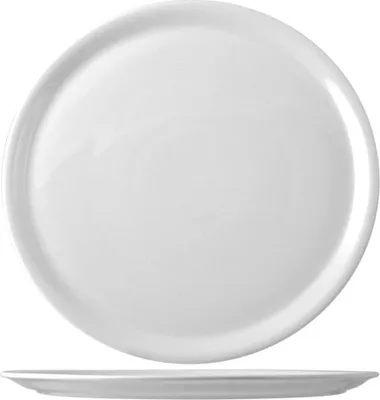 Immagine prodotto di Piatto Pizza Porcellana Napoli Bianco Cm 31