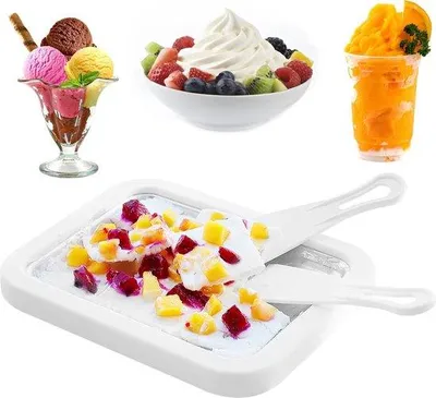 Produktbild von Famanu Eismaschine für Rolled Ice Cream - Vielseitige Dessertkreation