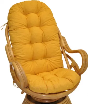 Obrázek produktu pro Polstr na křeslo Swivel žlutý melír