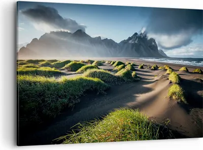 Produktbild von Bild auf Leinwand - Leinwandbild - Vulkan Natur - 120x80cm - Wand Bild - Wanddeko - Wandbilder - Leinwanddruck - Bilder - Kunstdruck - Wanddekoration - Leinwand bilder - Wandkunst - AA120x80-3496