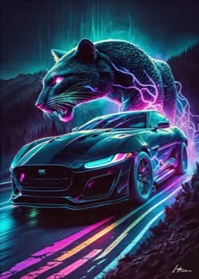 Image de NORIMPEX Petit poêle diamant Magick Panther 30 x 40 cm