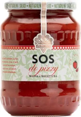 Zdjęcie produktu dla Sos do pizzy włoska receptura duży 700ml - Schronisko Bukowina