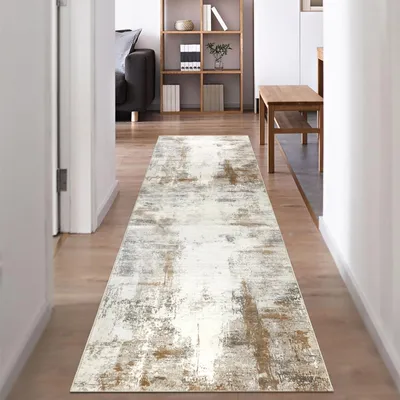 Obrázok produktu pre Omgoods – Bežecká podložka do chodby – Protišmyková, umývateľná podložka 65x240 cm do kuchyne a predsiene