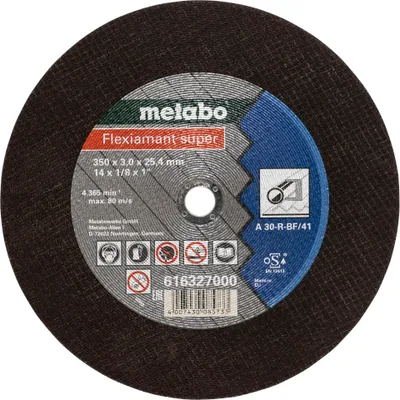 Obrázek produktu pro Metabo Flexiamant super 350x3,0x 25,4 ocelový