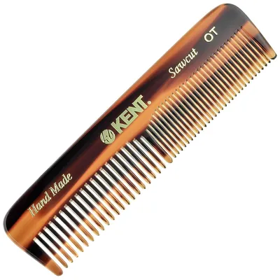 Produktbild von Taschenkamm Herrenkamm - Handgefertigt - Grob und fein gezahnt - 11 cm