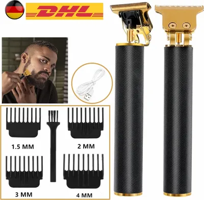 Produktbild von Profi Haarschneidemaschine Haarschneider Bart Trimmer Rasierer Hair Clipper USB,1200mAh,mit 4 x Begrenzungskamm
