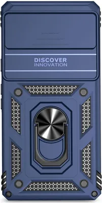 Zdjęcie produktu dla Pokrowiec König Design kompatybilny z plastikowym, miękkim etui na telefon komórkowy - Niebieskie etui na telefon komórkowy