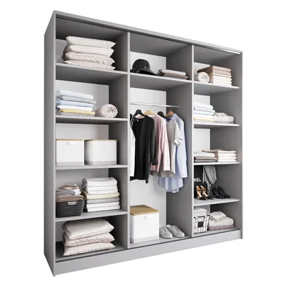 Produktbild von Offener Kleiderschrank MERV K5 200 grau