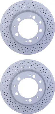 Produktbild von 2 Bremsscheiben innenbelüftet Ø 103 mm 24 mm HELLA für u.a. PORSCHE 911