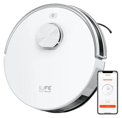 Obrázok produktu pre Robotický vysávač, laserová navigácia, ovládanie cez aplikáciu, ILIFE V30, EÚ